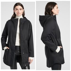 Athleta Lakeview Rainout Sherpa-Lined Jacket